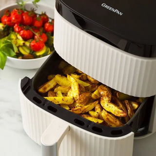GreenPan Friggitrice ad Aria Silhouette 5L Crema