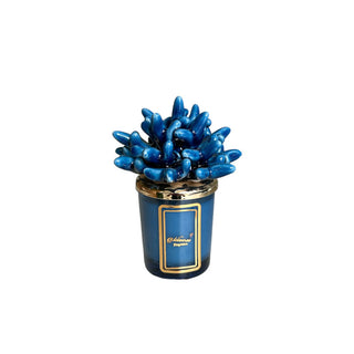 Melaverde Candle 100g Blue Anemone H13 cm