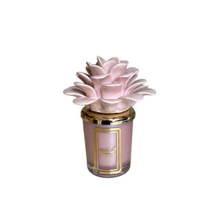 Melaverde Candle 100g Pink Dahlia H13 cm