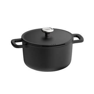 BergHOFF Casseruola Antiaderente con Coperchio D24 cm Leo Phantom