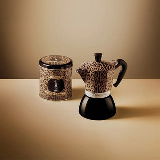 Bialetti Moka Induction Leopardo 6 Tazze Dolce&Gabbana