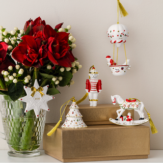 Villeroy & Boch Christmas Classics Addobbo Mongolfiera in Porcellana