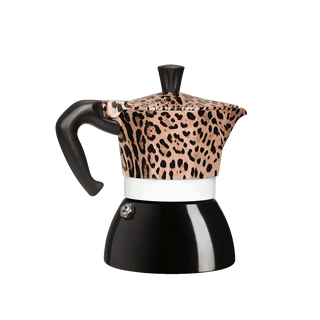 Bialetti Moka Induction Leopardo 4 Tazze Dolce&Gabbana