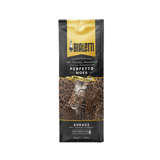 Bialetti Caffè Macinato Perfetto Moka Audace con Barattolo