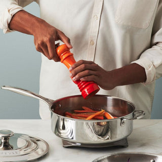 Le Creuset Macina Pepe Manuale H21 cm Arancio