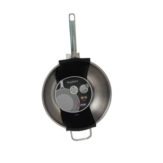 BergHOFF Wok Helix D30 cm in Acciao Inox
