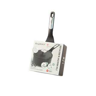 BergHOFF Pentolino Antiaderente con Coperchio D18 cm Leo Phantom