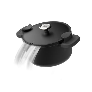 BergHOFF Casseruola Bassa Antiaderente con Coperchio D24 cm Leo Phantom