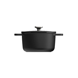 BergHOFF Casseruola Grande Antiaderente con Coperchio D28 cm Leo Phantom