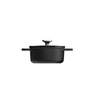 BergHOFF Casseruola Antiaderente con Coperchio D20 cm Leo Phantom