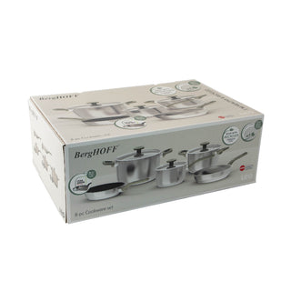 BergHOFF Batteria di Pentole 8 Pezzi Bolt in Acciaio Inox