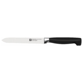 Zwilling Ceppo di Coltelli 7 Pezzi Four Star in Legno Grigio
