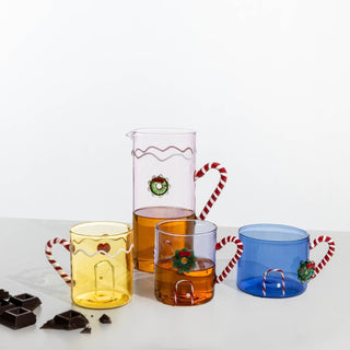 Ichendorf Milano Sweet&Candy Tazza Mug Gialla con Manico Bastoncino