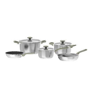 BergHOFF Batteria di Pentole 8 Pezzi Bolt in Acciaio Inox