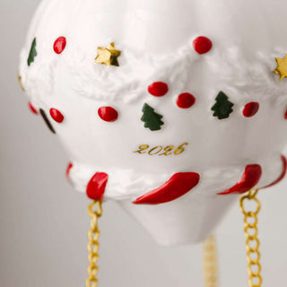 Villeroy & Boch Christmas Classics Addobbo Mongolfiera in Porcellana