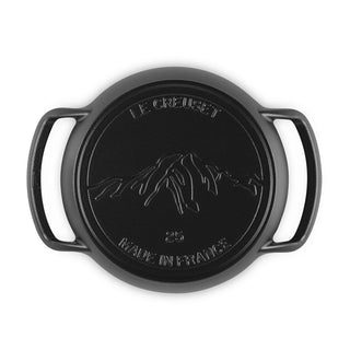 Le Creuset Grill Rotondo BBQ Outdoor D25 cm in Ghisa Nero
