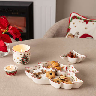 Villeroy & Boch Toy's Delight Set 3 Ciotole Albero in Porcellana