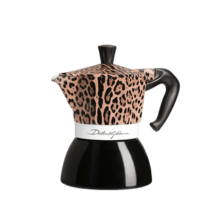 Bialetti Moka Induction Leopardo 4 Tazze Dolce&Gabbana