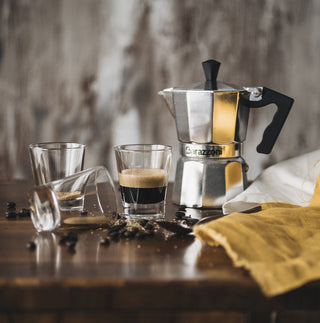 Barazzoni Set 3 Tazzine Caffeino 8,5 cl in Vetro