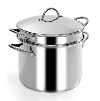 Barazzoni Pentola Cuocipasta in Acciaio inox 6 litri 22 cm