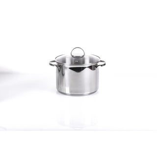 Moneta Batteria di Pentole Allegro 10 Pezzi in Accio Inox