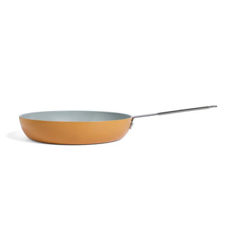 Moneta Padella in Finegres PFAS PTFE PFOA NICHEL FREE Yellow Glow 28 cm