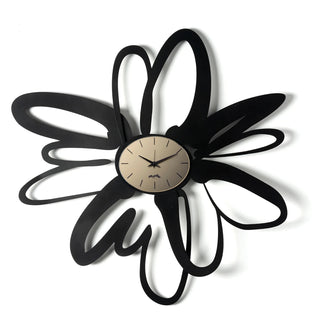 Arti e Mestieri Orologio Da Parete Shodo 74x71h cm  Nero e Bronzo