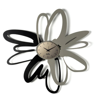 Arti e Mestieri Orologio Da Parete Shodo 74x71h cm Fango e Nero