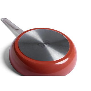 Moneta Padella in Finegres PFAS PTFE PFOA NICHEL FREE 151 Red Vibe 24 cm