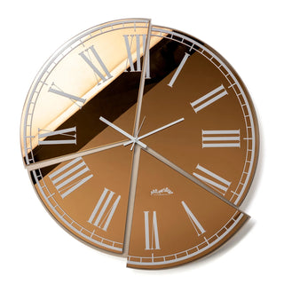 Arti e Mestieri Orologio Da Parete Kintsugi 66xh70 cm Beige e Ambra