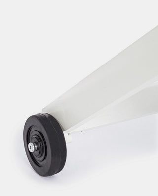 Andrea Bizzotto Cleopas Sun Lounger with Wheels L 192x61 cm White