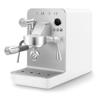 Smeg Macchina da Caffè Espresso MiniPro Bianco Opaco EMC02WHMEU