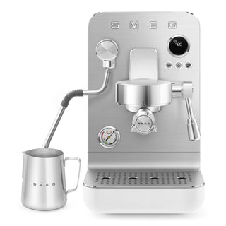 Smeg Macchina da Caffè Espresso MiniPro Bianco Opaco EMC02WHMEU