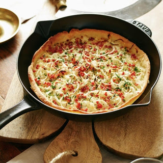 Staub Padella con Becchi in ghisa con Manico D 26 cm Black