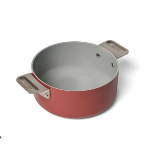 Moneta Casseruola con Coperchio Red Vibe 151 PFAS PTFE PFOA NICHEL FREE 20 cm