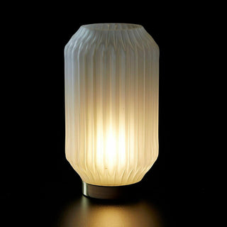 EDG Enzo de Gasperi Lampada Bright con timer 26cm Bianco
