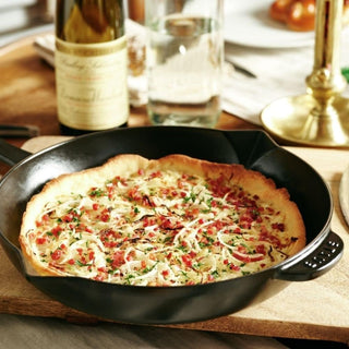 Staub Padella con Becchi in ghisa con Manico D 26 cm Black