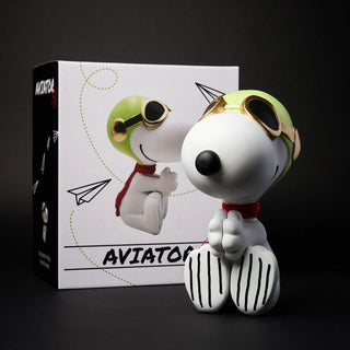Blogo Design Snoopy Aviatore H25 cm Bianco