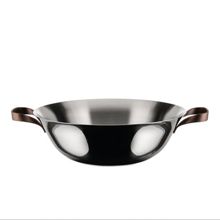 Alessi Wok con Coperchio EDO D34 cm