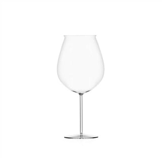 Ichendorf Milano Bacco Set mit 2 eleganten, strukturierten roten Borosilikatgläsern