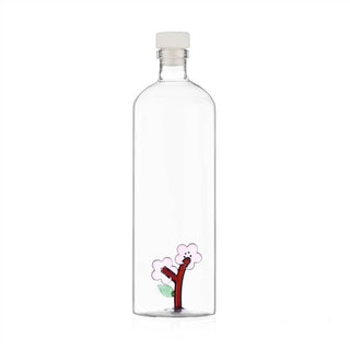 Ichendorf Milano Botanica Bottiglia Fiore Pesco 115 cl in Vetro Borosilicato