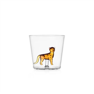Ichendorf Milano Savannah Tumbler Ghepardo 30cl in Vetro Borosilicato