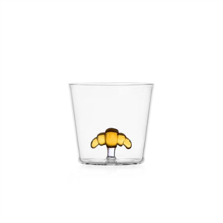 Ichendorf Milano Patisserie Bicchiere Tumbler Croissant in Vetro