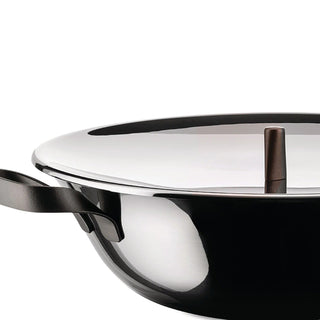 Alessi Wok con Coperchio EDO D34 cm