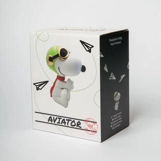 Blogo Design Snoopy Aviatore H12 cm Bianco