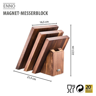 Gefu Enno Magnetischer Messerblock mit Fächern