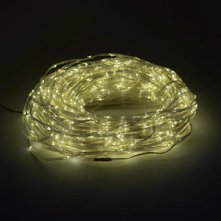XONE Catena 1000 Microled per albero di Natale Modellabile 70 Metri Trasparente