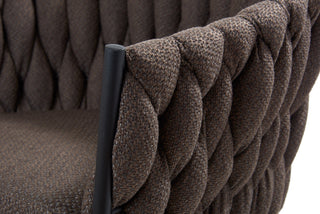 L'Oca Nera Poltrona Imbottita Top Care 73x64xh75 cm Marrone