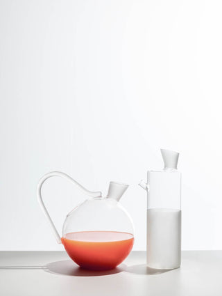 Ichendorf Milano Bottiglia Travasi Clear Satinata 90 cl in Vetro Borosilicato