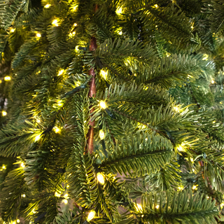 Albero di Natale Rockefeller di Salvatore Izzo H210 cm Ultra Realistico total PE con 3500 microled